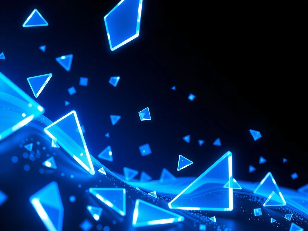 Abstract data planes illustration